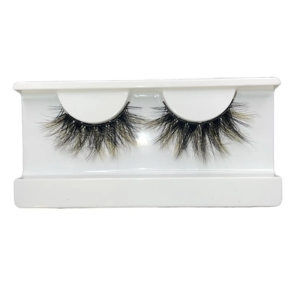 Eyelash strips with Yellow (Cosmetic)