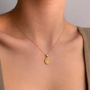 EVRY JEWELS Gold or Silver Plated Women's It's Vintage Necklace