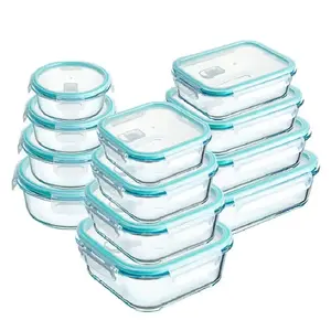 Lunch lunch box microwave heating lunch box snack fruit sealed insulation box square insulation container sealed Plastic Food Storage Airtight