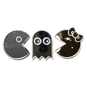 Pac Man, Ghost, & Ms Pac Man 1 Gram Charm Bars 3 Piece Set