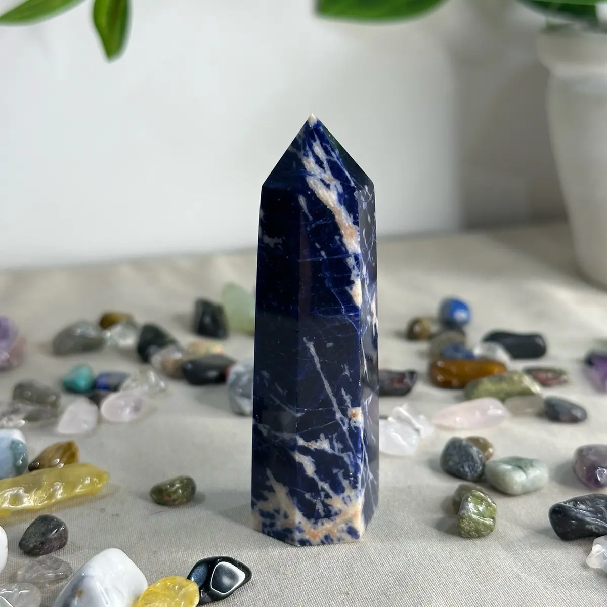 Sodalite Crystal Tower