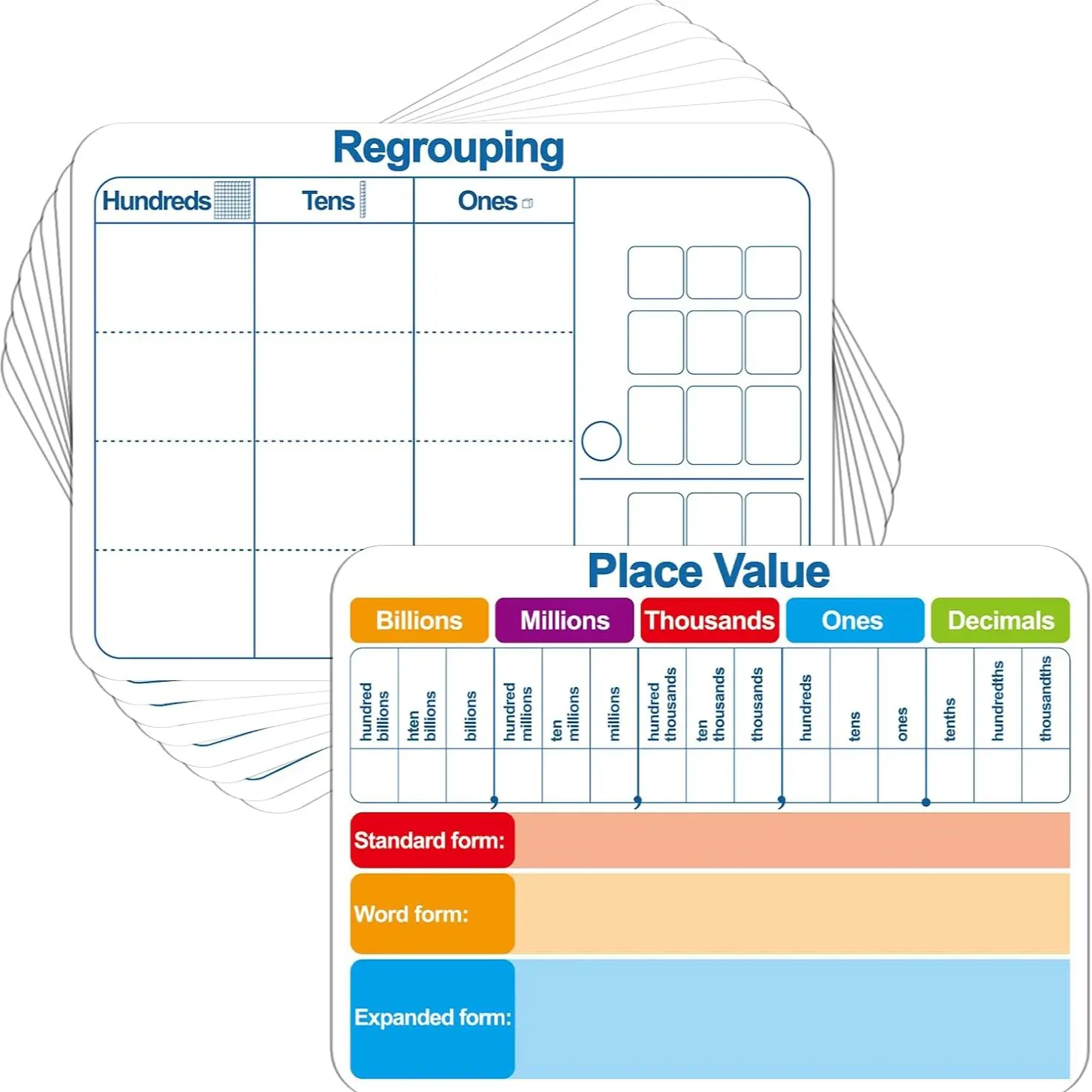Math Regroup & Place Value
