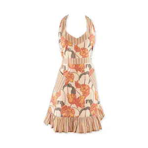 Design Imports Retro Tulips Apron