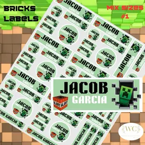 Supplies Back to School Labels | Waterproof Stickers | Personalized Name Labels | Labels for School Supplies | School Labels with Name