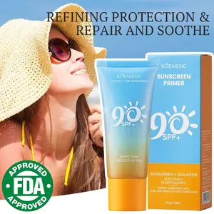 Gentle Daily Sunscreen Lotion SPF 90+, Hydrating & Lightweight, Broad-Spectrum UVA/UVB Protection, Antioxidant-Rich Natural Sunscreen for Face and Body, Non-Greasy & Fast Absorbing