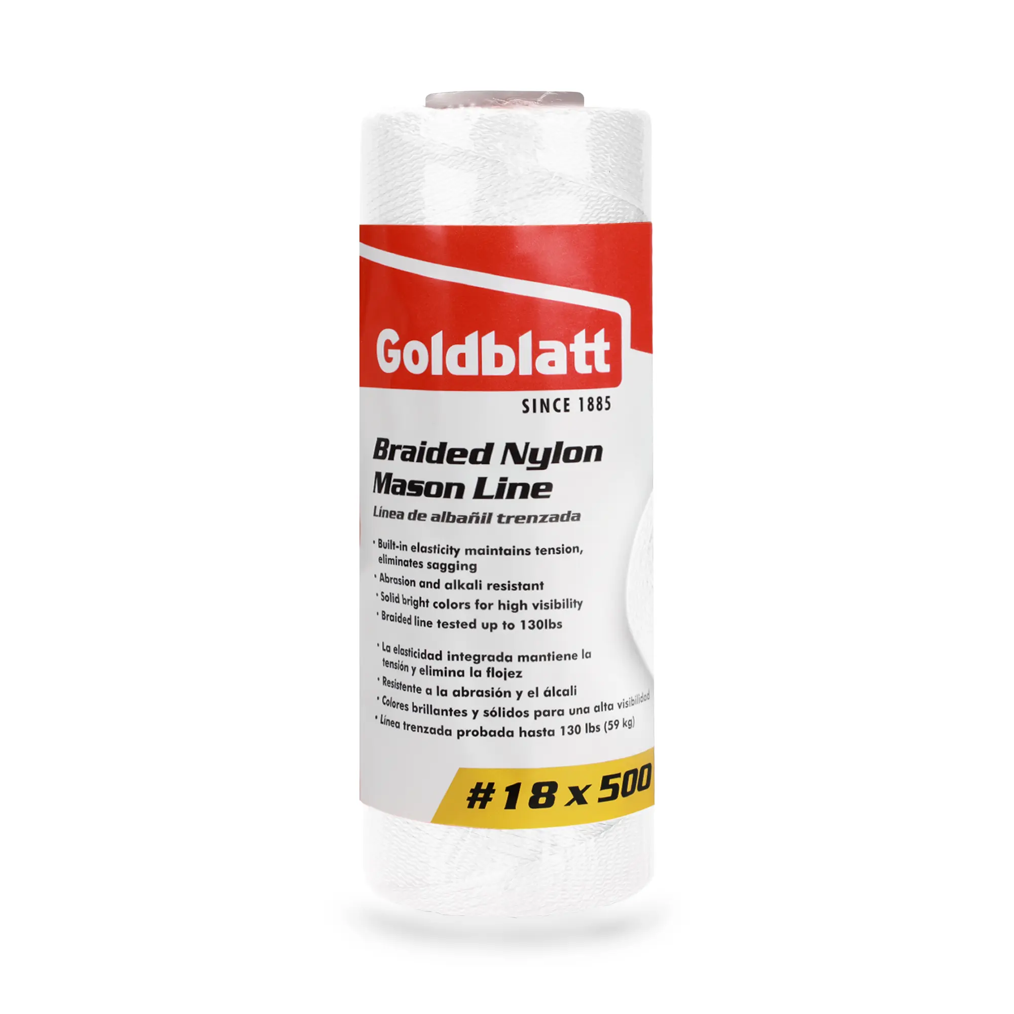 #backtoschool Goldblatt Mason Line, 500 Feet #18 Braided Nylon String, Perfect for Gardening or Masonry