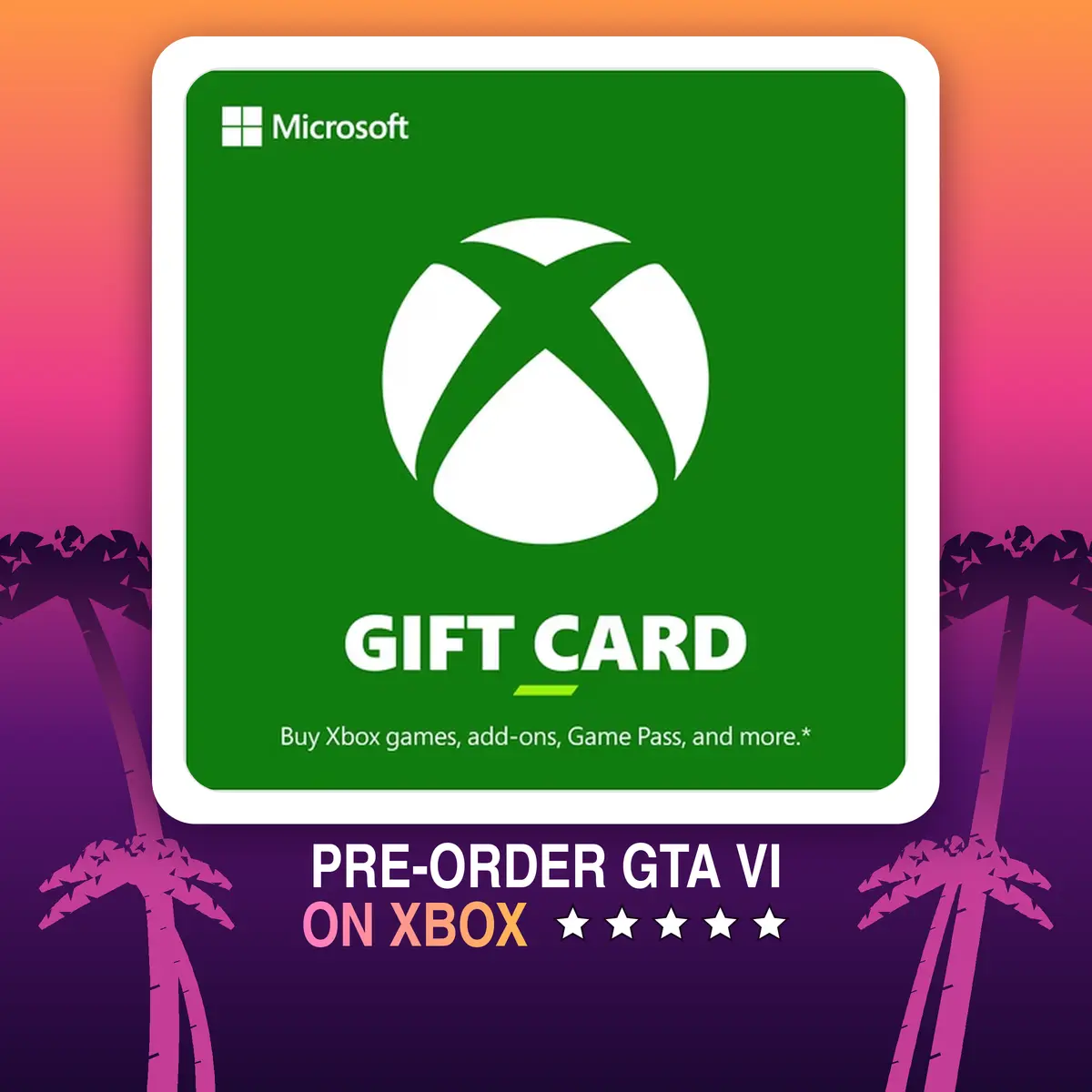 Xbox eGift Card | Games, Add-Ons, Apps, Game Pass & Consoles
