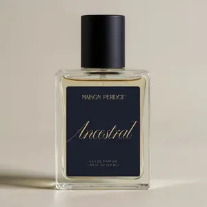 Peridot Ancestral – Eau de Parfum (20% Concentration)  French Artisan Fragrance | 3-Week Maceration | 50ml | Woody · Amber · Powdered Warm Cologne