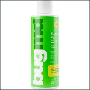 BugMD Ant Killer & Bug Spray Concentrate - Indoor Cockroach and Roach Killer, Spir Spray for Home, Fly and Insect fense, Essential Oils, Pnt-Powered, Eco-Friendly Pest Control - 3.7 Oz