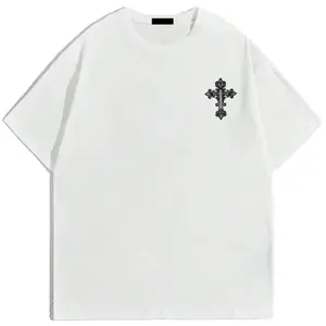 Hip Hop Luxury DTG Custom Oversized T-shirt Cotton Graphic Tee T Shirt Oversized Designer Digital Screen Print T Shirt for Men