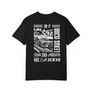 Lexus IS300 Graphic T-Shirt | JCE10 Racing Car Design