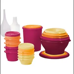 Heritage Collection Food Storage Containers, 32-piece - Red