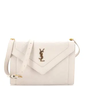 Pre-owned Yves Saint Laurent material Messenger Bags Saint Laurent Gaby Envelope Satchel Quilted Leather by Rebag