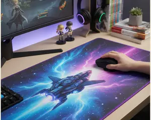 Customizable Photo Mousepad, Personalized Deskmat, Office Desk Protector, Aesthetic Gaming Mat, Family Photo Keepsake, Custom Mousepad.