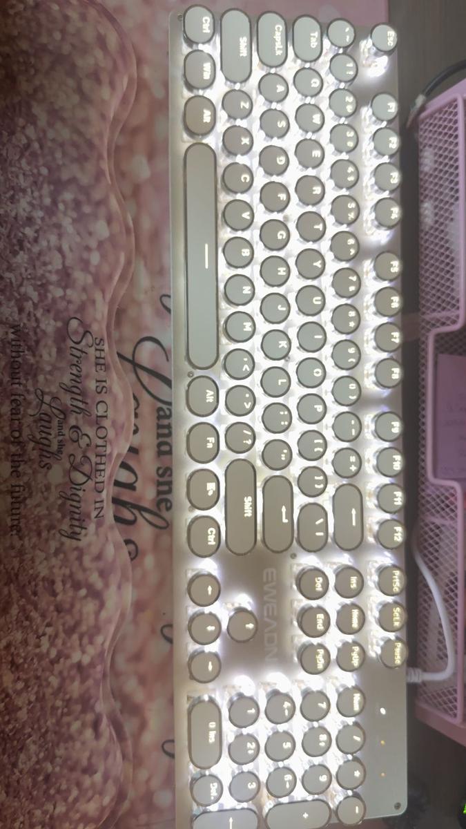 Item: Off White, Blue Switch