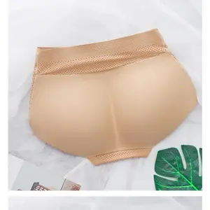 Lady Middle waist Sexy Padding Panties Bum Padded Butt lifter Enhancer Hip Push Up  Underwear Seamless  Buttocks