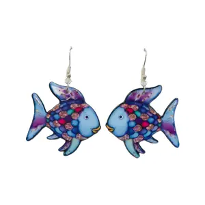 The Rainbow Fish Earrings