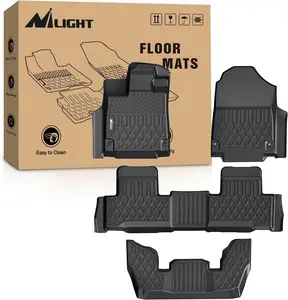 Nilight TPE Floor Mats for Acura MDX 2022 2023 2024,All Weather Custom Fit Heavy Duty Floor Liners rubber carfloormats heavyduty carfloormats Protector Automotive  dealsforyoudays