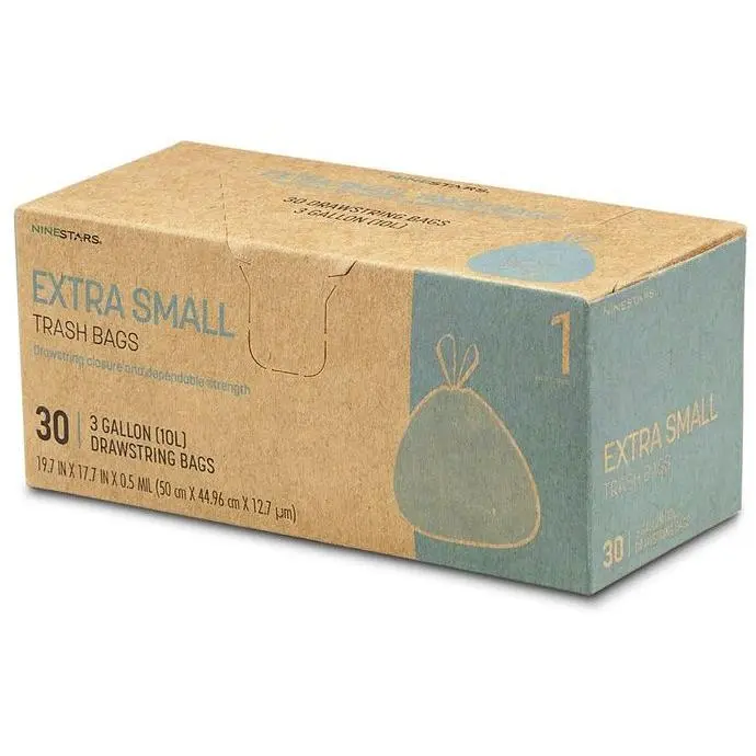 Nine Stars 3 Gal/10L Extra Strong Trash Bag Nine Stars 3 Gal/10L Extra Strong Trash Bag