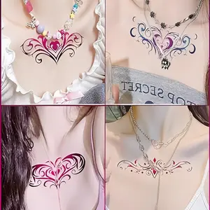 Adult Temporary Tattoo Stickers Set, Waterproof Body Art Decals for Men & Women, Easy Apply Removable Tattoos for Party Events