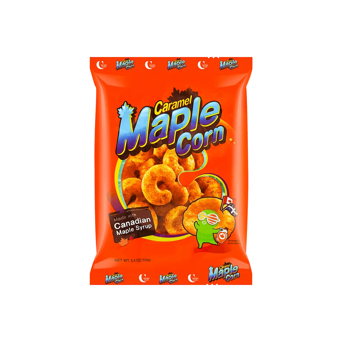 CROWN Caramel Corn Maple 154g