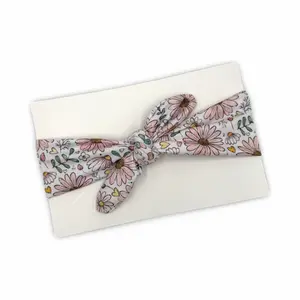 Flower Fields Tied Headband