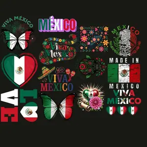 Mexico Premade DTF Gangsheet, Mexico Bundle, Mexico heat transfers, Mexico DTF transfers,