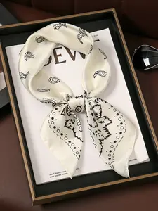 1pc Boho style paisley scarf, atmospheric styling tool, multi-purpose headscarf and neck scarf Hijab