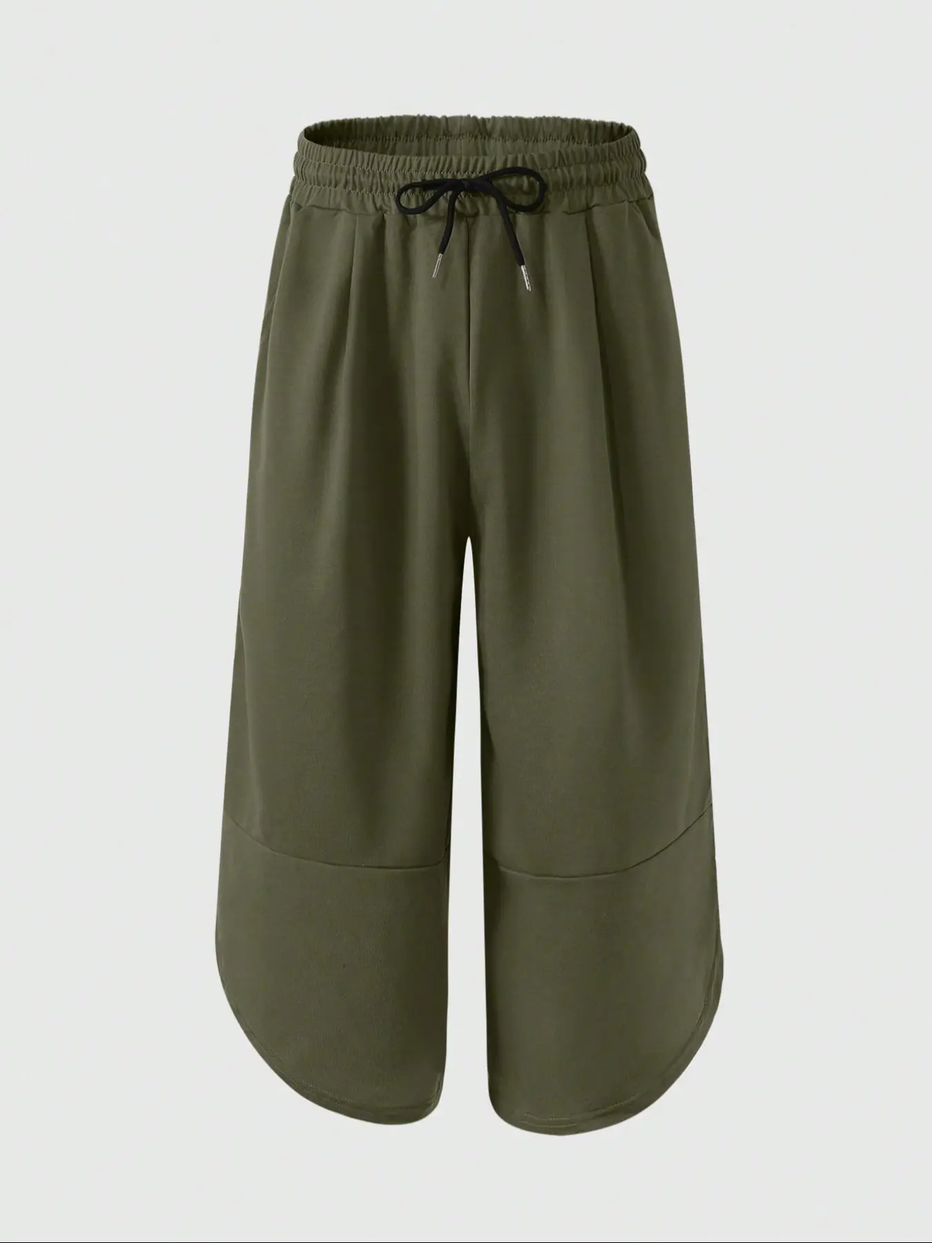 Men's Winter Warm Fleece Lined Pants, Cream Color Casual Thermal Trousers, Comfortable and Stylish Design for Cold Weather