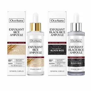 Peel Shot Glow Rice Toner Duo, Soft Exfoliating for Glowing, Korean Radiant Skin Care, Black Rice Radiance & White Rice Moisturizingfor Hydrated Smooth Looking Skin, Hyaluronic Acid, Blackhead Whitehead Care