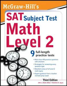 USED-McGraw-Hill's SAT Subject Test Math Level 2, 3rd Edition (McGraw-Hill Education SAT Subject Test Math Level 2) by John Diehl (Paperback)