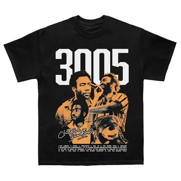Childish Gambino Because the Internet T Shirt Gift For Fans Rap Culture Tee
