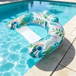 Inflatable Pool Float for Adults, Inflatable Pool Chair with Pump, Inflatable Pool Ball Chair, Summer Water Activities, Pool Party Fun, Pool Float Lounger