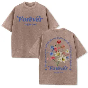 Eternal Word of God Unisex Washed T-Shirt 5