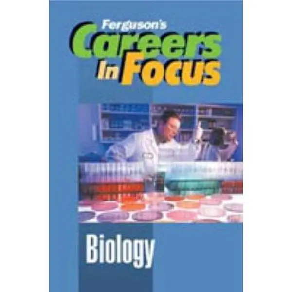 Used Biology Hardcover Book - Careers in Focus by J. G. Ferguson Publishing Company Staff, English, for Study of Living Things, Research to Fight Diseases, Fight Diseases