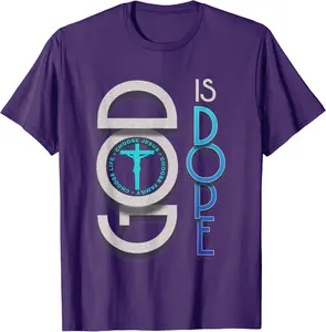 God is Dope: Choose Jesus. Choose Family. Choose Life. T-Shirt - Briannama Shop 65B09Z383HFR