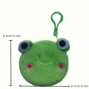Cute Printed Plush Coin Purse for Girls, Perfect Cartoon Toy Purse, Party Gift, Birthday Gift, Suitable for Storing Coins in a Bag