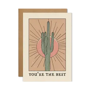 You're The Best Appreciation Card
