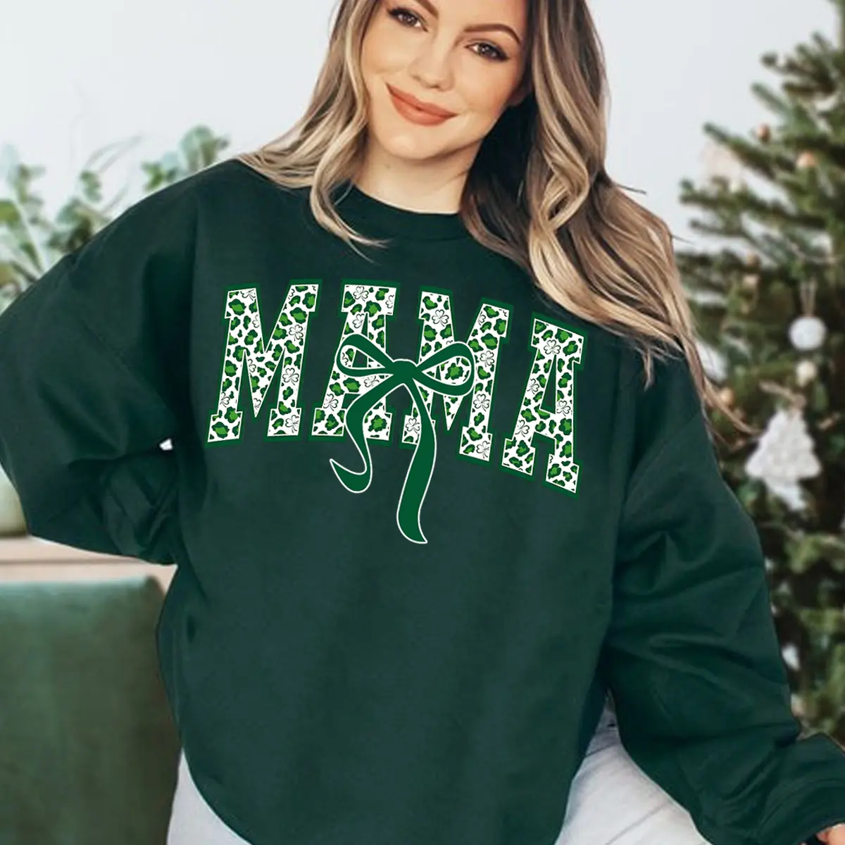 Mama Coquette Bow Patricks Day Sweatshirt T Shirt Hoodie, St Patricks Day, Lucky, Irish Shirt, St Paddys Day , Funny St Patricks , St Patricks day Shirt
