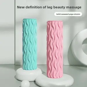 Professional High Density Foam Roller for Deep Tissue Massage & Muscle Recovery Yoga Stretching Gym Home Use Physical Therapy Self Myofascial Release with Textured Surface cluster sets Ankle Band Hip and Leg Training