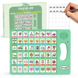 Joyreal AAC Device for Autism, Non Verbal Communication Tools for Speech Therapy & Stroke Rehab. Autism Communication Board with 5 Programmable Buttons & Adjustable Volume, Autistic Kids Must Haves