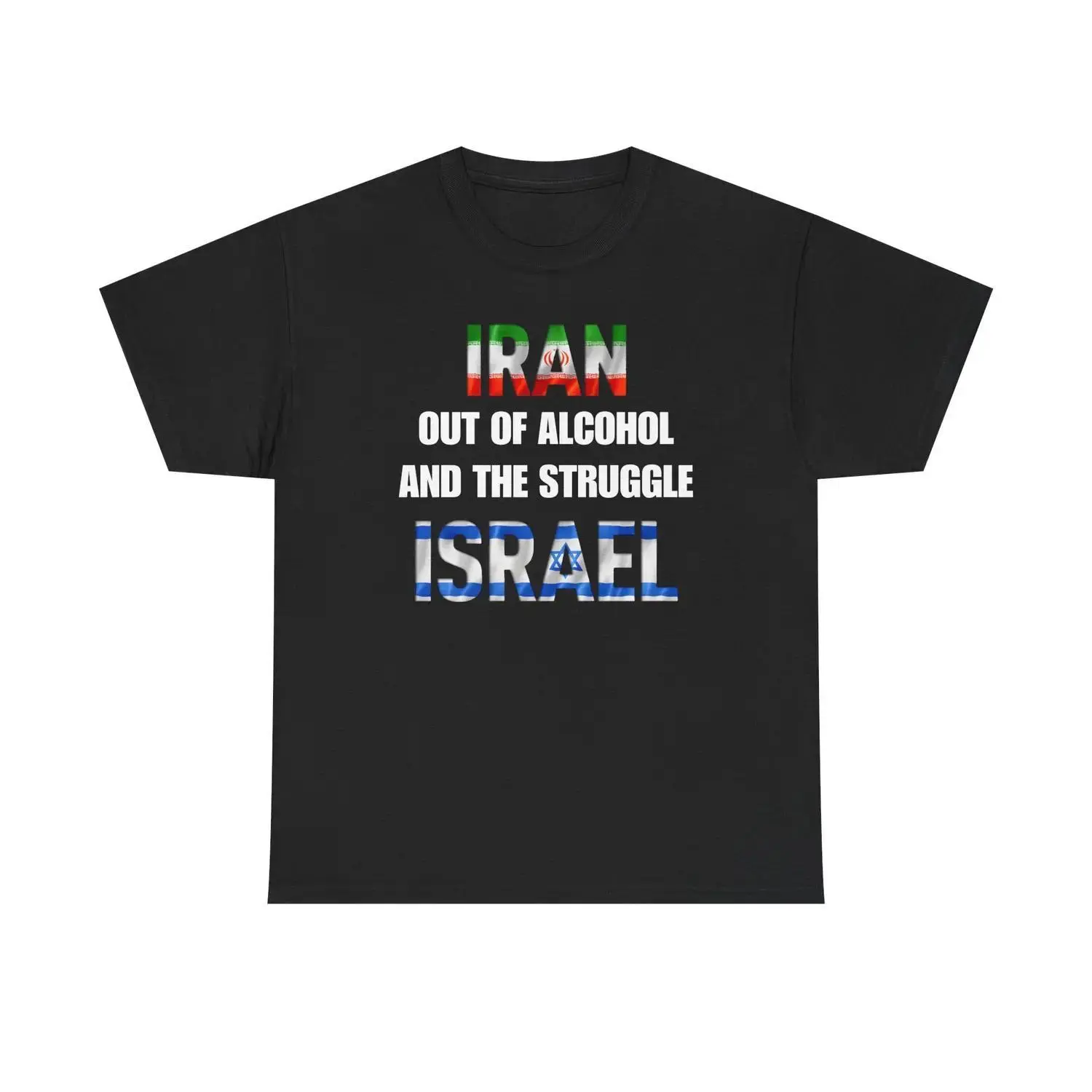 Unisex Graphic T-Shirt with Funny 'I Ran Out of Alcohol' Slogan, Oversized Casual Round Neck Short Sleeve Soft Fabric Top, Clothes, Vibe, Baggy, Breathable, Tee, Tshirt, Loose, Leggings, Hoodie, Natural, Denim, Biker, Shortsleeve