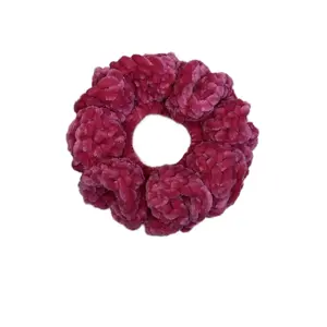 Sparkle Smooth Velvety Hair Scrunchie - Wristlet Hair Accessory