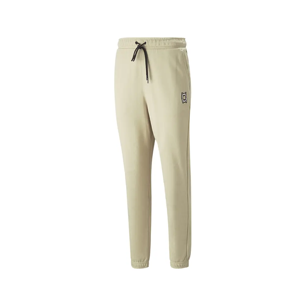 PUMA Mens Pivot Emb Sweatpants Casual - Beige