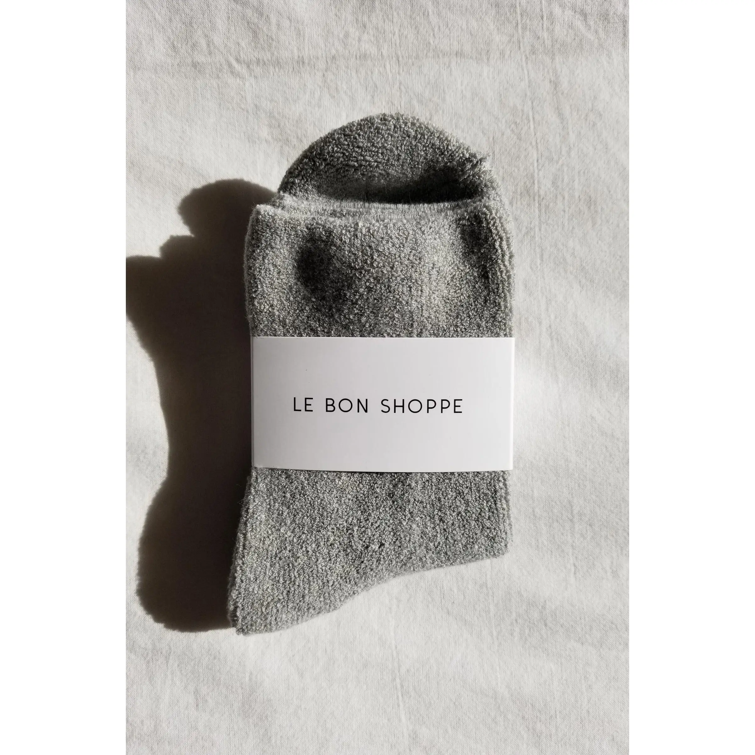 Heather Grey Cloud Socks