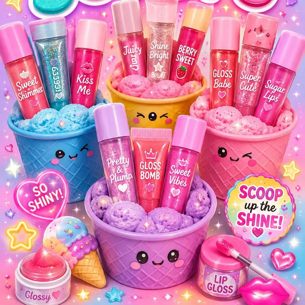 Gloss scoops
