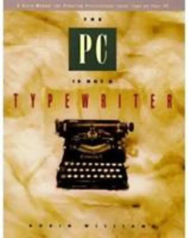 USED-The PC Is Not a Typewriter: A Style Manual for Creating Professional-Level Type on Your Personal Computer by Robin Williams (Paperback)