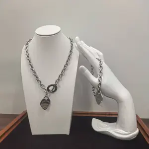 TC Love Jewelry Two-Piece Set High-End Bracelet Necklace Holiday Gift