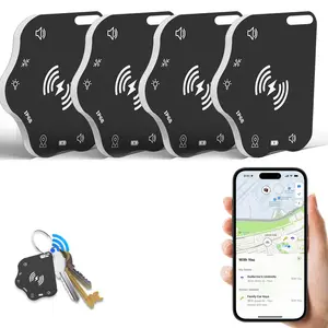 Magnetic Charging Tracker, Key Finder, Smart Tracking Tag for Keys, Bags, Luggage, Wallet and More, Mini Size, iOS Only