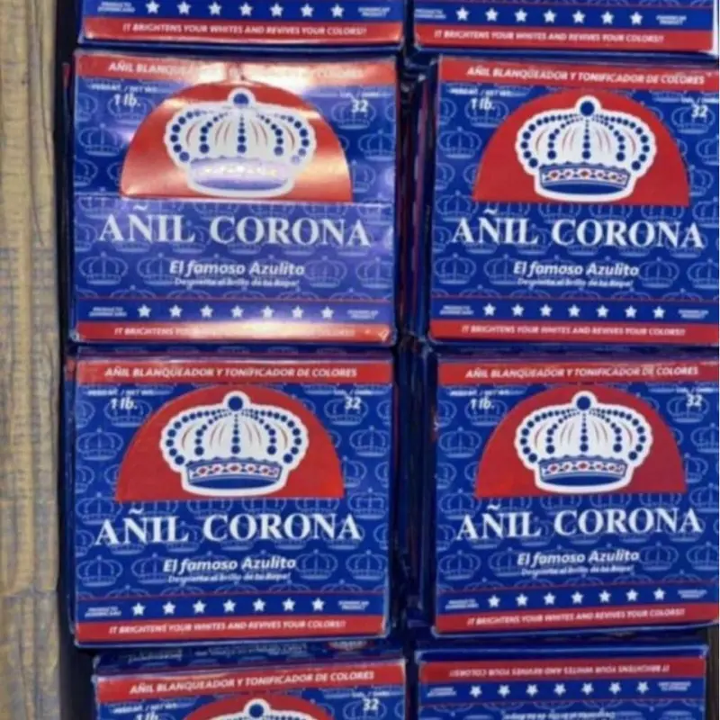 Blue Anil Set, 1 Box with 32 Pieces